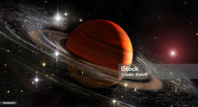 Saturn planet with rings in outer space among star dust and srars. Titan moon seen. Elements of this image furnished by NASA.

/NASA urls:
https://www.nasa.gov/multimedia/imagegallery/image_feature_671.html
(https://www.nasa.gov/sites/default/files/images/160020main_image_feature_671_ys_full.jpg)
https://www.nasa.gov/multimedia/imagegallery/image_feature_1741.html
(https://www.nasa.gov/sites/default/files/images/476052main_irasghost_hst_big_full.jpg)
https://www.nasa.gov/centers/marshall/news/news/releases/2017/nasa-scientists-assist-ligo-in-third-gravitational-wave-observation.html
(https://www.nasa.gov/sites/default/files/thumbnails/image/blackholeart.jpg)